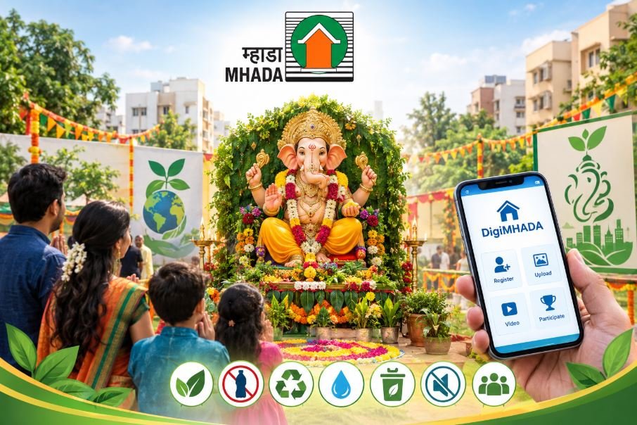 MHADA Digital Ganeshotsav 2026: DigiMHADA App Brings Ganeshotsav Celebrations to a New Digital Platform